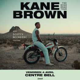 Gros concours à venir pour le spectacle de Kane Brown À Montréal!