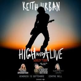 La tournée de Keith Urban débarque à Montréal!