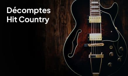 Voici les derniers décomptes du mois d’avril de LA source du country!
